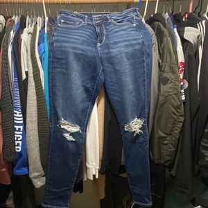 size 12 long skinny jegging american eagle